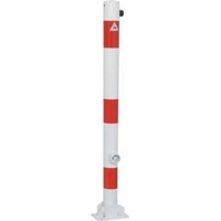 Schake Absperrpfosten Typ 476FUB, umlegbar + Dreikantverschluß, Ø 76mm,