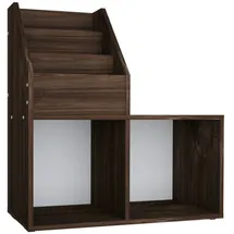 vidaXL Kinderregal Räuchereiche 71 x 30 x 78,5 cm Spanplatte braun