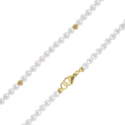 trendor 15916 Damenkette Muschelkern-Perlen
