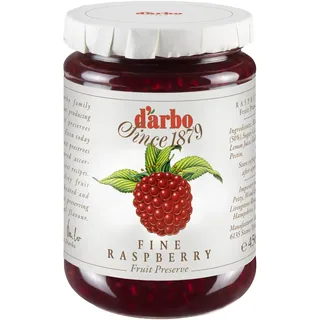 d'arbo Darbo Naturrein Himbeeren Konfitüre Extra, 450 g Glas