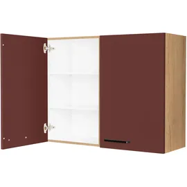 Nobilia Hängeschrank Easytouch 90 x 37,2 x 72 cm Rot
