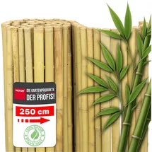 Noor Sichtschutzmatte 150 x 250 cm Beige Bambus