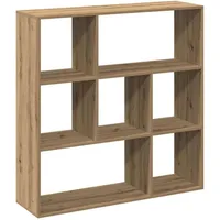 vidaXL Bücherregal 102 x 29 x 103,5 cm Artisan-Eiche