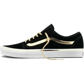 Vans Old Skool Damen Schwarz/Gold 38