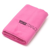 Yogistar Sporthandtuch Yogatuch Mini Towel, Mikrofaser (1-St) rot