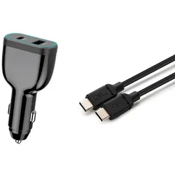 CoreParts USB-C Car Charger for Laptop Mobile & tablets with - PC-/Server Netzte