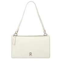 Tommy Hilfiger TH Refined Shoulder Bag Mono beige