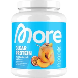 MORE Nutrition More Clear Protein Peach Passionfruit Ice Tea Drink 600 g