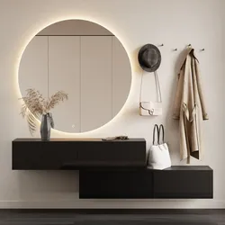 Flur Möbel Garderobe Hängeschrank 140cm doppelt Schwarz