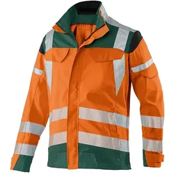Warnschutz Arbeitsjacke "REFLECTIQ" - 90 - orange/moosgrün