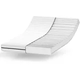 Mister Sandman Matratze, Höhe 18 cm Kaltschaummatratze, Orthopädische 7 Liegezonen Bequeme Rollmatratze für alle Schlafpositionen mit Matratzenbezug Waschbar (140x200, H2/H3)
