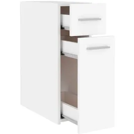 vidaXL Apothekerschrank 20 x 45,5 x 60 cm Weiß