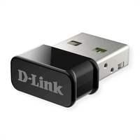 D-Link Wireless AC1300 Nano, 2.4GHz/5GHz WLAN, USB-A 2.0 [Stecker] (DWA-181)