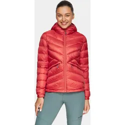 Winterjacke Damen Winterwandern Gänsedaune Alpinus Rocca korallenrot XS