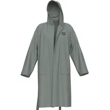 Arena Unisex Bademantel TEAM STRIPE 009029-550 XL - Sea Foam-Asphalt - XL