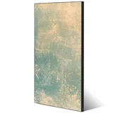 banjado Magnettafel 37x78cm Magnetwand Schwarz Aus Metall Magnetpinnwand Pinnwand Inkl. 4 Magnete Motiv Patina Grün