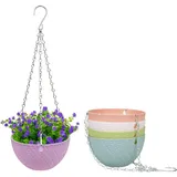KAHEIGN Blumenampel Kunststoff 5er Set