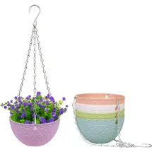 KAHEIGN Blumenampel Kunststoff 5er Set