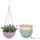KAHEIGN Blumenampel Kunststoff 5er Set