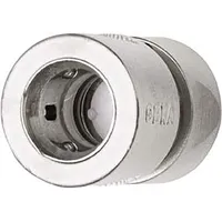 Geka Schlauchstück 1/2" mit Wasserstopp (741XY)