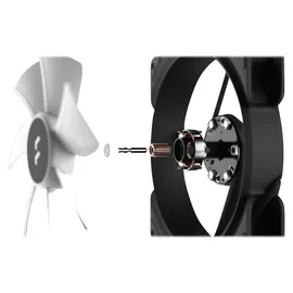 Fractal Design Aspect 12 RGB PWM Black Frame 3-Pack Computer Fan