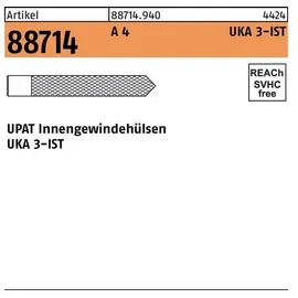 Upat Innengewindehülse IST M8 R 10 Stück