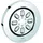 Grohe Seitenbrause Rainshower Aqua runde Form chrom