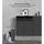 mokebo mokebo® Wäscheschrank Schwarz, Holzwerkstoff, 80x95x40 cm, Ordnen & Aufbewahren, Wäschekörbe & Tonnen