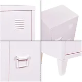 [en.casa] Nachtschrank Inari 57 x 40 x 30 cm Rosa