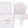 [en.casa] Nachtschrank Inari 57 x 40 x 30 cm Rosa