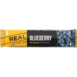 DRYTECH REAL ON THE GO Proteinriegel Blueberry - Vegan - Energieriegel (Gr 40g)