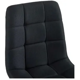 CLP Esszimmerstuhl Antibes Stoff schwarz