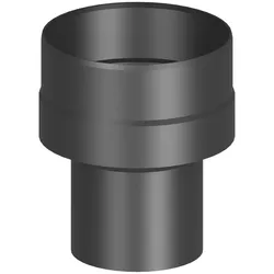 Erweiterung Ofenrohr/ Rauchrohr Ø 120-180mm, lackiert schwarz