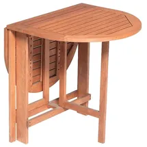 Merxx Gartentisch oval 120 x 60 x 74 cm Braun