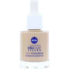 NIVEA Cellular 3IN1 Hyalurron Serum Foundation Hell LSF 15 2 mittel 15 g