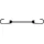 Bradas Spanngummi mit metall Haken 0,8x40cm Bradas BCH1-08040GY-E