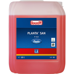 Buzil Sanitärreiniger Planta® San P 312, Ökologischer Badreiniger auf Zitronensäurebasis, 10 Liter - Kanister