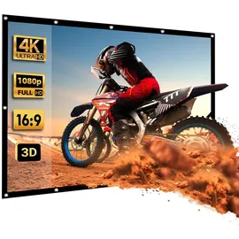 Maclean Brackets Maclean MC-982 Beamerleinwand 265x149cm 120", Zoll Projektor Leinwand Bildschirm Projektionswand