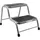 Wiltec Doppeltrittstufe Trittleiter 2 Stufen