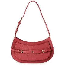 Aigner Cavallo Schultertasche Leder 26 cm rot