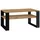 Couchtisch Modern Schwarz Eiche 90 x 58 x 50 cm