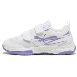 Puma Varion II Hallenschuhe mit Klettverschluss Kinder 04 white/lavender alert 31