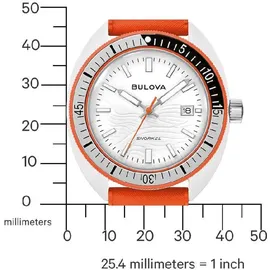 BULOVA Snorkel Quarz Silikon 41 mm 98B448