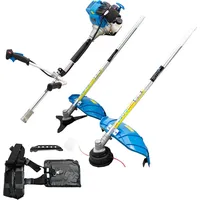 BITUXX 2in1 4-Takt Benzin Freischneider Set Trimmer mit Fadenkopf 31ccm