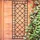 Harms Import Wand Dekor Gitter Garten Dekoration Terrasse Rankgitter Spalier schwarz