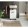 Möbel Boss Waschbeckenunterschrank Nova 40 x 58 x 30 cm Weiß Hochglanz