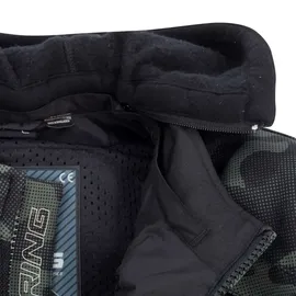 BERING Zenith Camo, Textiljacke, - Schwarz/Grün/Grau / XL