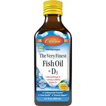Carlson Labs The Very Finest Fish Oil Öl 200 ml