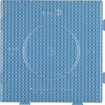 HAMA BEADS Bügelperlen Stiftplatte Quadrat transparent