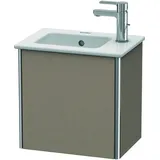 Duravit Waschtischunterschrank XSquare 41x28,9x40cm, wandhängend, Tür links, Leinen
